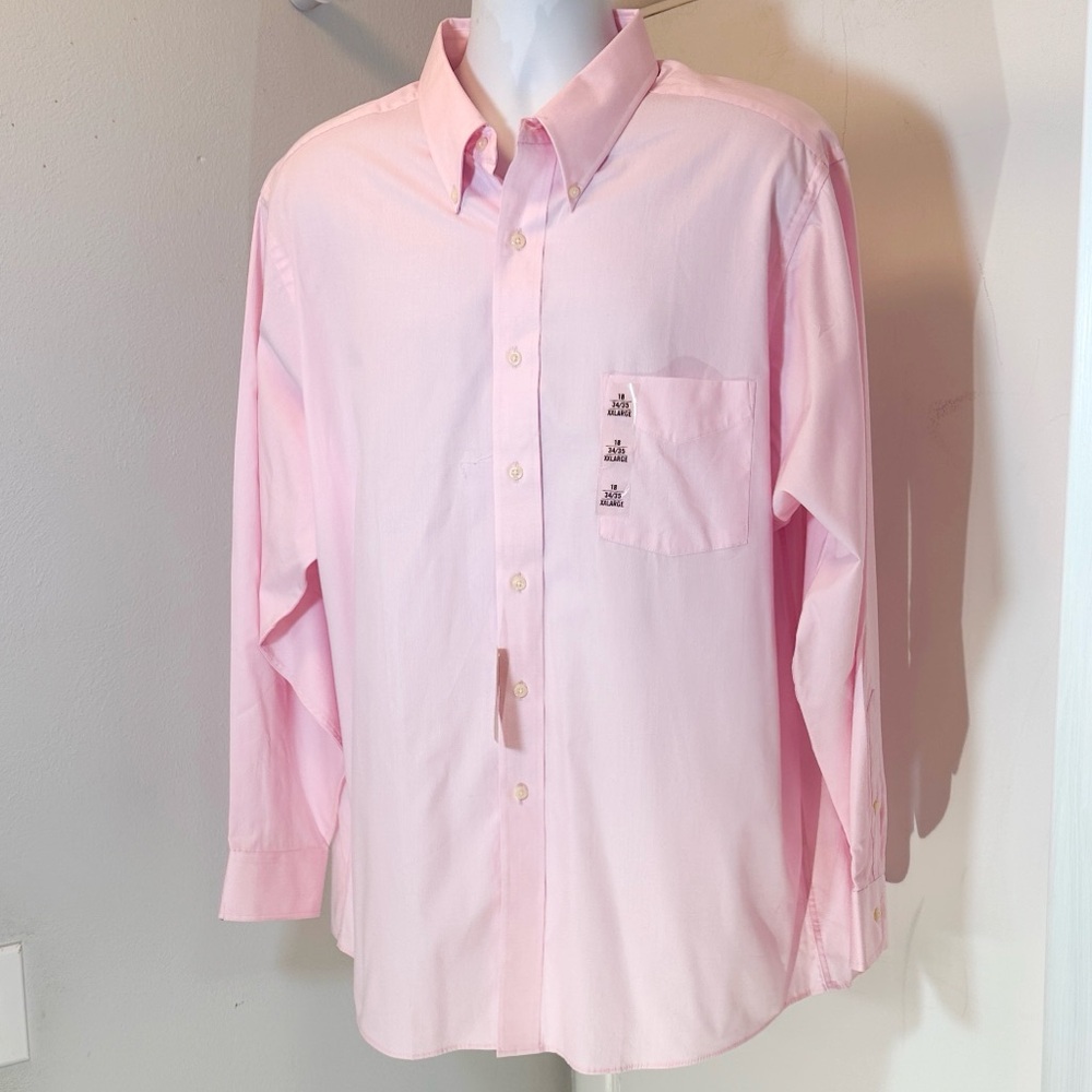 NWT Arrow Fairfield Pinpoint Shirt 2XL - Picture 2 of 10